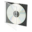 Innovera® CD/DVD Slim Jewel Cases, Clear/Black, 100/Pack Thumbnail 2