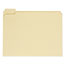 Universal Top Tab File Folders, 1/5-Cut Tabs: Assorted, Letter Size, 0.75" Expansion, Manila, 100/Box Thumbnail 1