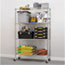 Alera NSF Certified 4-Shelf Wire Shelving Kit with Casters, 48w x 18d x 72h, Silver Thumbnail 4