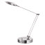 Alera® Adjustable LED Task Lamp with USB Port, 11"w x 6.25"d x 26"h, Brushed Nickel Thumbnail 1