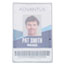Advantus Clear ID Card Holder, Horizontal, 2 5/16" x 3 11/16", 25/PK Thumbnail 1
