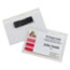 C-Line® Self-Laminating Magnetic Style Name Badge Holder Kit, 3" x 4", Clear, 20/Box Thumbnail 1
