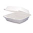 Dart® Foam Container, Hinged Lid, 1-Comp, 8 3/8 x 7 7/8 x 3 1/4, 200/Carton Thumbnail 1