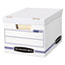 Bankers Box STOR/FILE Basic-Duty Storage Boxes, 12w x 16.25d x 10.5h, White, 20/CT Thumbnail 2