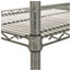 Alera NSF Certified Industrial 4-Shelf Wire Shelving Kit, 36w x 18d x 72h, Silver Thumbnail 11