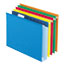 Pendaflex Extra Capacity Reinforced Hanging File Folders with Box Bottom, Letter, Assorted Thumbnail 1