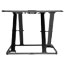 Alera AdaptivErgo Ultra-Slim Sit-Stand Desk, 31.33" x 21.63" x 1.5" to 16", Black Thumbnail 4