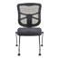 Alera Alera Elusion Mesh Nesting Chairs, Supports Up to 275 lb, Black, 2/Carton Thumbnail 2