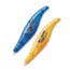 BIC Wite-Out Brand Exact Liner Correction Tape, Non-Refillable, Blue/Orange, 1/5" x 236", 2/Pack Thumbnail 6