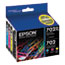 Epson® T702XLBCS (702XL) DURABrite Ultra High-Yield Ink, Black/Cyan/Magenta/Yellow Thumbnail 2