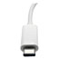 Tripp Lite USB 3.0 Superspeed Cable, USB-C/DVI-I, 3", White Thumbnail 2