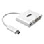 Tripp Lite USB 3.0 Superspeed Cable, USB-C/DVI-I, 3", White Thumbnail 1