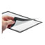 Durable® Duraframe® Self-Adhesive Magnetic Letter Sign Holder For 8.5" x 11" Insert, Red, 2/PK Thumbnail 7