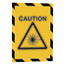 Durable® Duraframe® SECURITY Magnetic Letter Sign Holder For 8-1/2" x 11" Insert, Yellow/Black, 2/PK Thumbnail 2