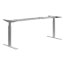 HON Coordinate Height-Adjustable Base, 72" h x 24" d x 25.5" to 45.25" h, Nickel Thumbnail 1