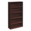 HON® Foundation Bookcases, 32.06w x 13.81d x 65.38h, Mahogany Thumbnail 1