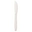 Dixie® Plastic Cutlery, Heavy Mediumweight Knives, White, 1000/CT Thumbnail 1