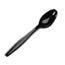 Dixie® Heavy-Weight Disposable Plastic Teaspoons, Black, 1,000/Carton Thumbnail 5