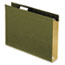 Pendaflex® Reinforced 2" Extra Capacity Hanging Folders, 1/5 Tab, Letter, Green, 25/Box Thumbnail 1