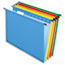 Pendaflex® SureHook® Poly Laminate Hanging Folders, Letter, 1/5 Tab, Assorted, 20/Box Thumbnail 1