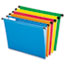 Pendaflex® SureHook® Poly Laminate Hanging Folders, Letter, 1/5 Tab, Assorted, 20/Box Thumbnail 4