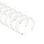 Fellowes® Wire Bindings, 3/8" Diameter, 80 Sheet Capacity, White, 25/Pack Thumbnail 4