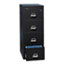 FireKing® Four-Drawer Vertical File, 17-3/4w x 25d, UL Listed 350° for Fire, Letter, Black Thumbnail 1