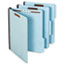 Pendaflex® Earthwise Heavy-Duty Pressboard Folders, 1/3 Cut Tab, Letter, Light Blue, 25/Box Thumbnail 1