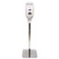 PURELL  LTX™ or TFX™ Dispenser Floor Stand, Chrome Color, 15.75 in x 4.75 ft Thumbnail 1