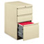 HON® Efficiencies Mobile Pedestal File with One File/Two Box Drawers, 22-7/8d, Putty Thumbnail 1