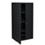 Iceberg OfficeWorks Resin Storage Cabinet, 36w x 22d x 72h, Black Thumbnail 1