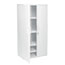 Iceberg OfficeWorks Resin Storage Cabinet, 36w x 22d x 72h, Platinum Thumbnail 1