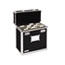 Vaultz Locking File Tote Storage Box, Letter, 13-3/4 x 7-1/4 x 12-1/4, Black Thumbnail 2