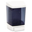 Impact Plastic Soap Dispenser, 46oz, 5 1/2w x 4 1/4d x 8 1/2h, White Thumbnail 1