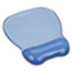 Innovera® Mouse Pad with Gel Wrist Rest, 8.25 x 9.62, Blue Thumbnail 1