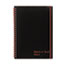 Black n' Red Twin Wire Poly Cover Notebook, Legal Rule, 5 5/8 x 8 1/4, White, 70 Sheets Thumbnail 2