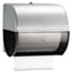 Kimberly-Clark Professional* Omni Manual Roll Towel Dispenser, 10 1/2w x 10d x 10h, Smoke Thumbnail 2