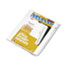 Legal Tabs 80000 Series Legal Exhibit Index Dividers, Side Tab, "B", White, 25/Pack Thumbnail 2