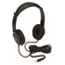 Kensington® Hi-Fi Headphones, Plush Sealed Earpads, Black Thumbnail 1