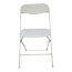 Alera Economy Resin Folding Chair, Supports Up to 225 lb, White, 4/Carton Thumbnail 2