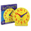 Learning Resources® Big Time Learning Clocks 12-Hour Demonstration Clock for Grades K-4 Thumbnail 1