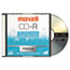 Maxell® CD-R Discs, 700MB/80min, 48x, w/Slim Jewel Cases, Silver, 10/Pack Thumbnail 2