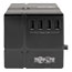 Tripp Lite Three-Outlet Power Cube Surge Protector with Six USB-A Ports, 6 ft Cord, 540 Joules, Black Thumbnail 2