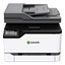 Lexmark™ MC3224adwe Laser Multifunction Printer - Color - Copier/Fax/Printer/Scanner - 24 ppm Mono/24 ppm Color Print - 600 dpi Print - Automatic Duplex Print - Wireless LAN Thumbnail 1