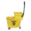 Impact Side-Press Squeeze Wringer/Plastic Bucket Combo, 12 to 32 oz, Yellow Thumbnail 1