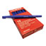 Universal Porous Point Pen, Stick, Medium 0.7 mm, Blue Ink, Blue Barrel, Dozen Thumbnail 2