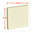 Universal Self-Stick Note Pads, 3" x 3", Yellow, 100 Sheets/Pad, 12 Pads/Pack Thumbnail 4