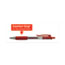 Universal Comfort Grip Gel Pen, Retractable, Medium 0.7 mm, Red Ink, Translucent Red Barrel, Dozen Thumbnail 5