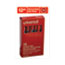 Universal Comfort Grip Gel Pen, Retractable, Medium 0.7 mm, Red Ink, Translucent Red Barrel, Dozen Thumbnail 3