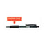 Universal Comfort Grip Gel Pen, Retractable, Medium 0.7 mm, Black Ink, Smoke Barrel, Dozen Thumbnail 5